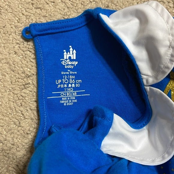 Disney baby Snow White costume onesie, size 12-18 mo. with matching headband. - Picture 7 of 8